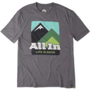 All In Mountains Cool T-Shirt by Life is Good