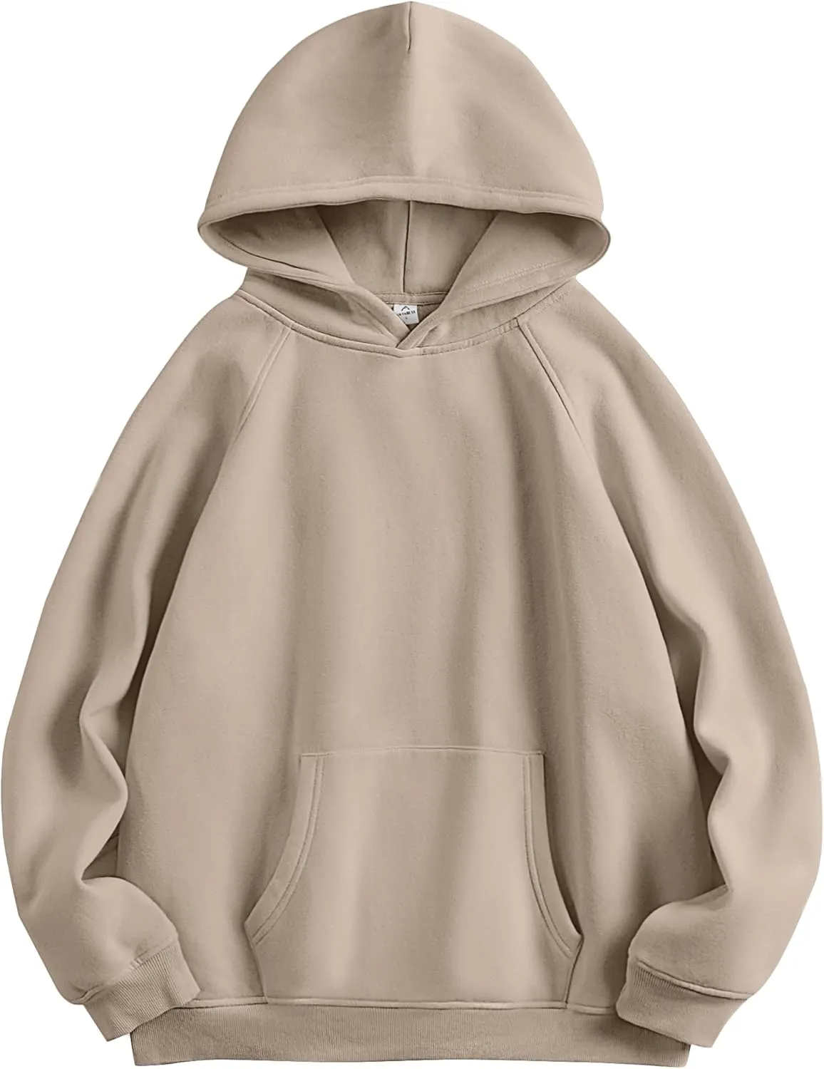 ANRABESS Women Hoodies Oversized Fleece Long Sleeve Comfy Casual Basic Pullover Sweatshirts 2025 Fall Outfits Y2K Clothes