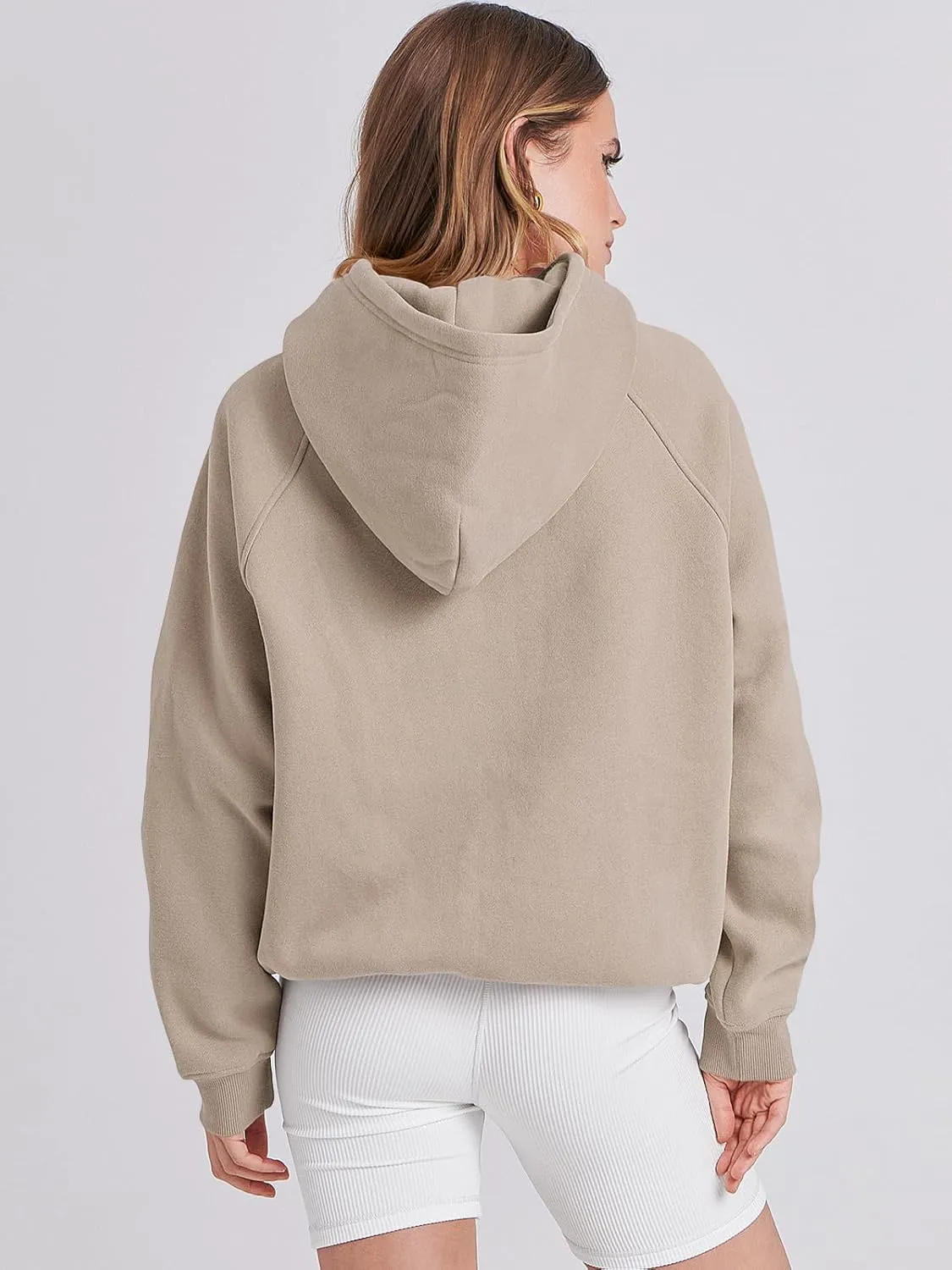 ANRABESS Women Hoodies Oversized Fleece Long Sleeve Comfy Casual Basic Pullover Sweatshirts 2025 Fall Outfits Y2K Clothes
