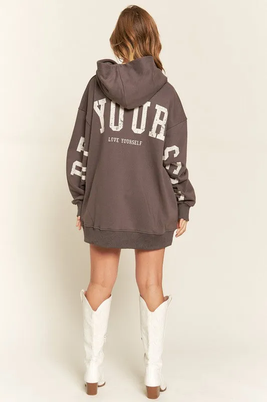 BE YOUR SELF SWEATSHIRT - Plus Size  - Online Exclusive