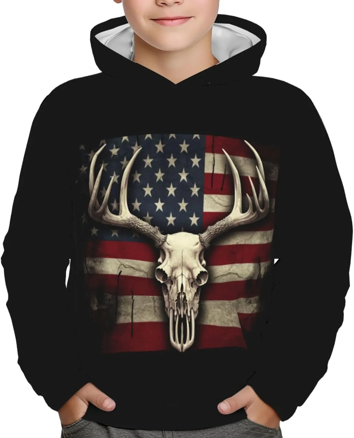 Boy'S Sweatshirt Fleece Hoodie Cotton Blend Hooded Sweatshirt Plush Pullover Hoodie Size For Boys And Girls