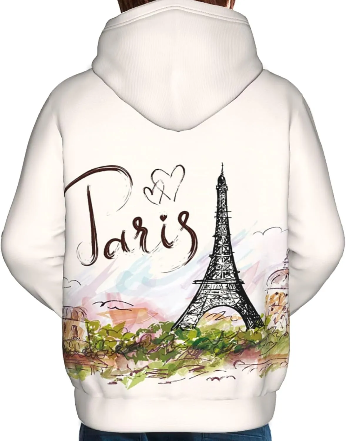 Boy'S Sweatshirt Fleece Hoodie Cotton Blend Hooded Sweatshirt Plush Pullover Hoodie Size For Boys And Girls