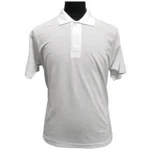 Buy Mens Polo T-Shirt Jersey | White |