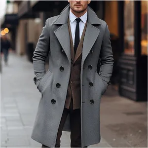 Classic Luxe Woolen Trench