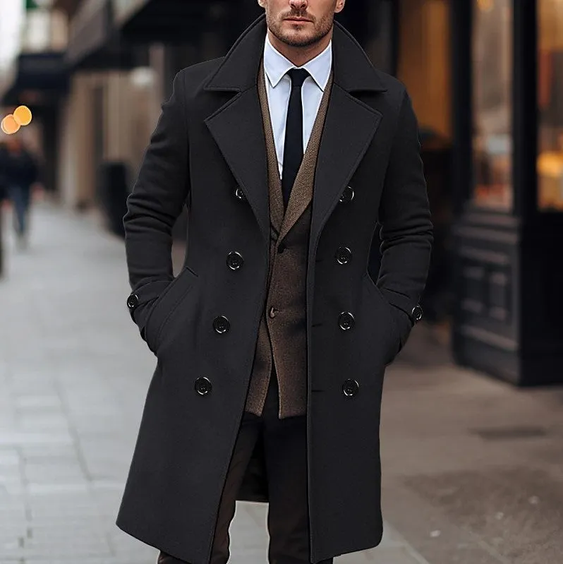 Classic Luxe Woolen Trench