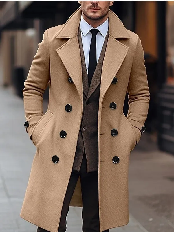 Classic Luxe Woolen Trench