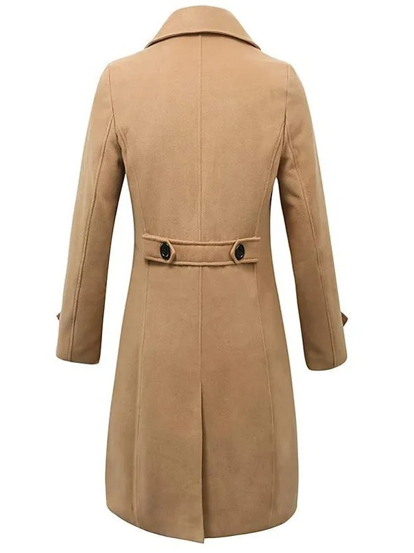 Classic Luxe Woolen Trench