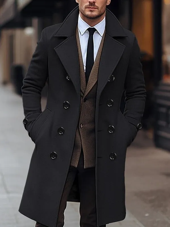 Classic Luxe Woolen Trench