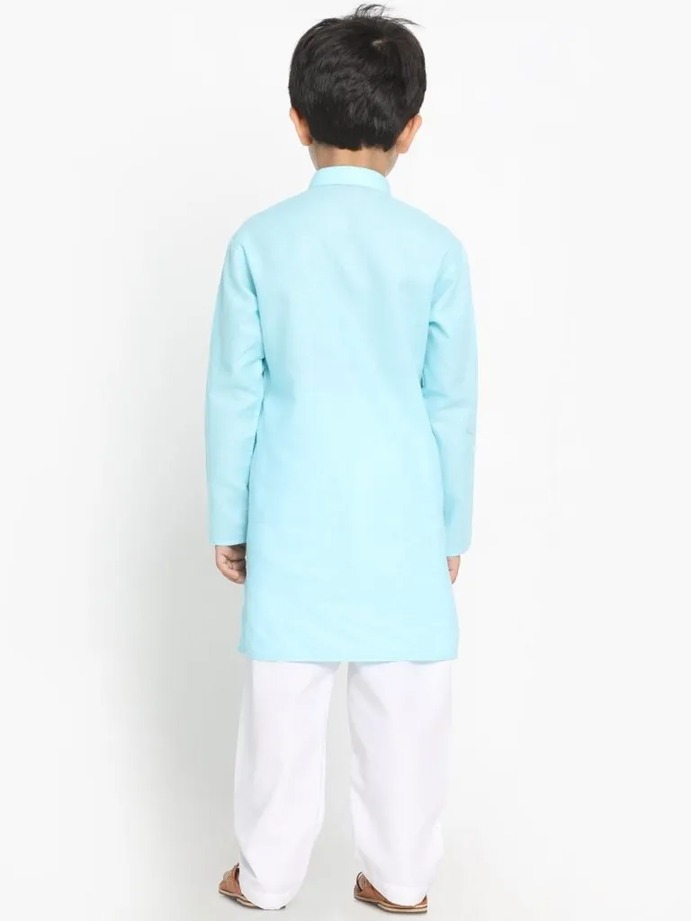 Cotton Leight Weight Kurta Pyjama Set for Boys - JBN Creation