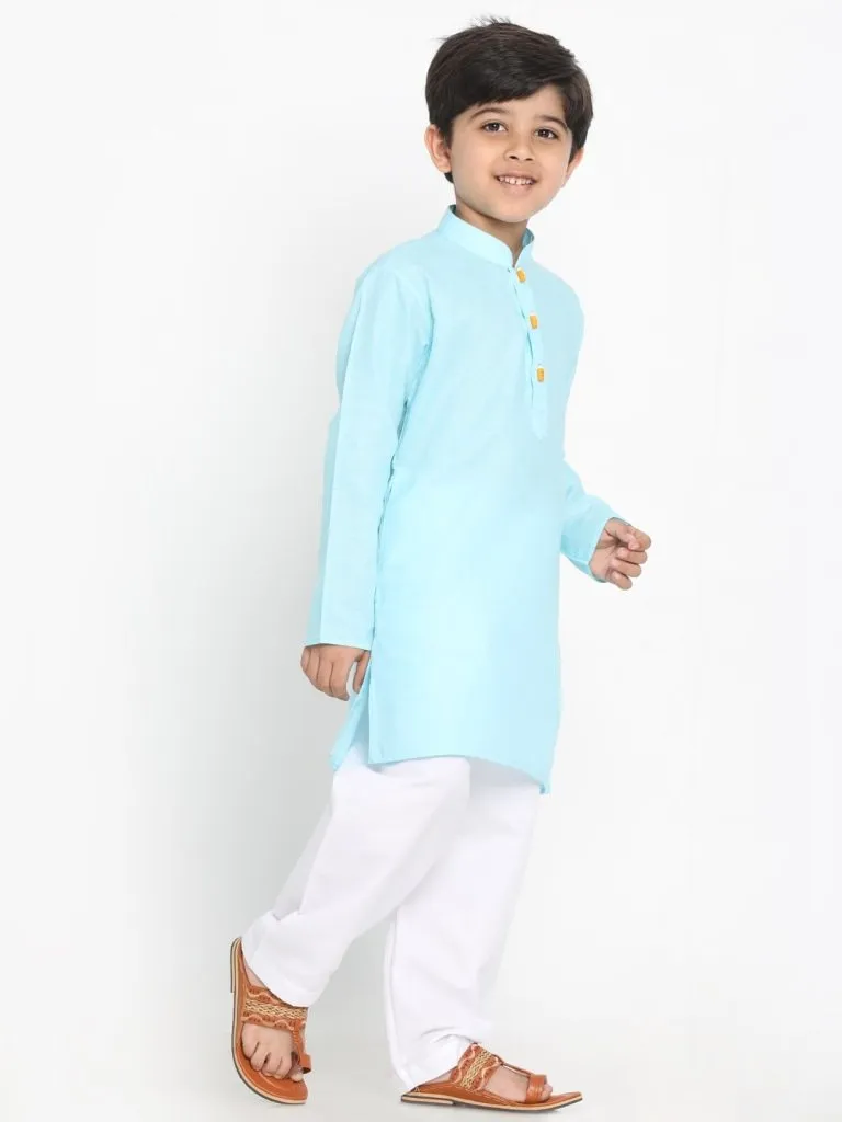Cotton Leight Weight Kurta Pyjama Set for Boys - JBN Creation