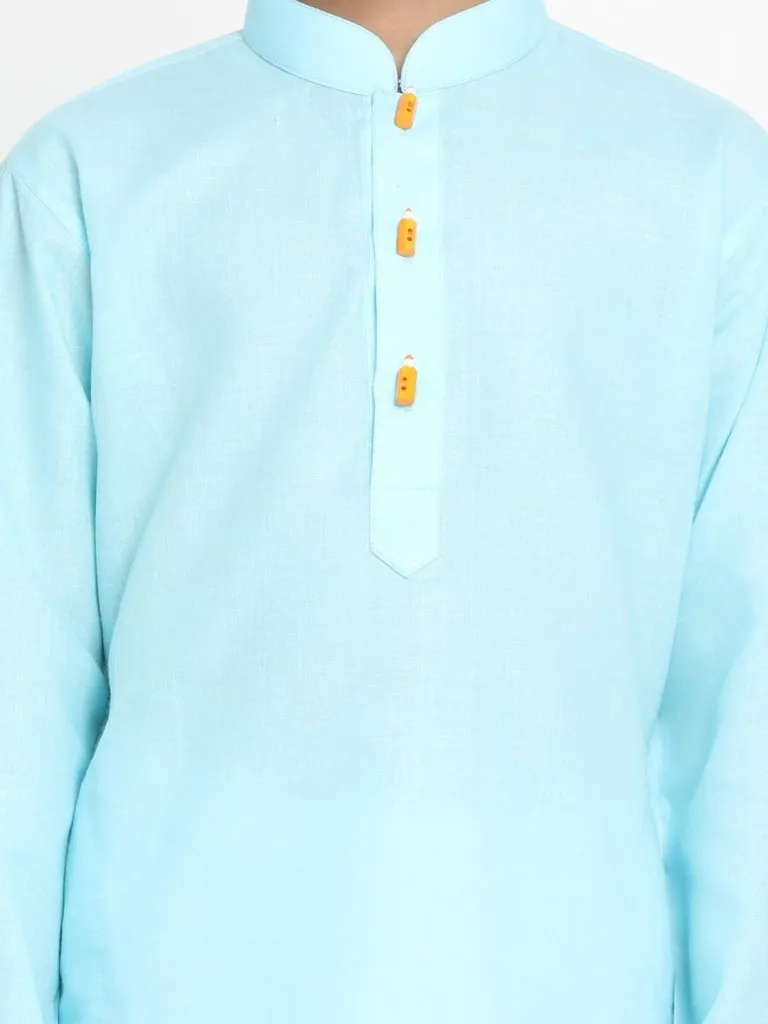 Cotton Leight Weight Kurta Pyjama Set for Boys - JBN Creation