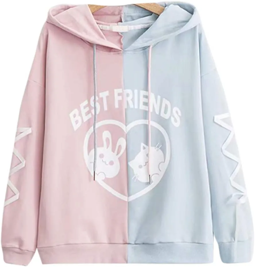 CRB Fashion Womens Teens Animal Anime Cosplay Cartoon Sweatshirt Shirt Hoodie Hoody Top Jumper Sweater