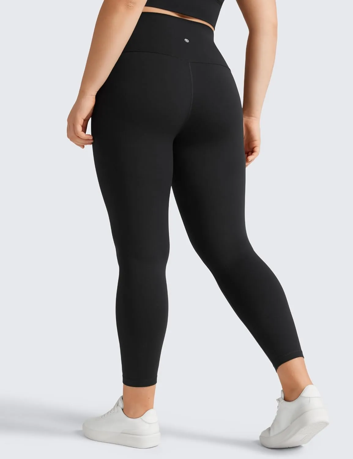 CRZ YOGA Butterluxe Plus Size Leggings for Women 25 Inches - High Waisted Buttery Soft Spandex Workout Casual Pants 3X 4X