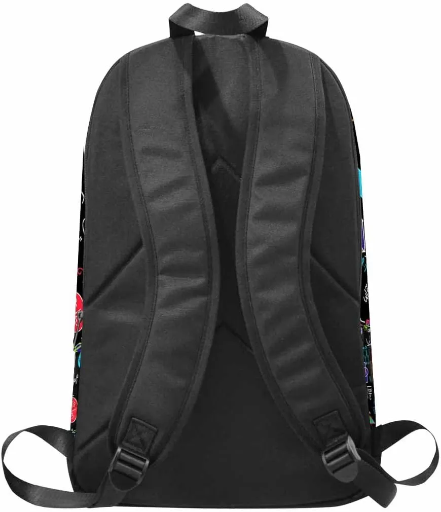 Custom Name Bookbag Backpack for Kids, Personalized Schoolbag Maths Laptop Backpack with Name Knapsack Backpack Customized School Bags for Teens Adults