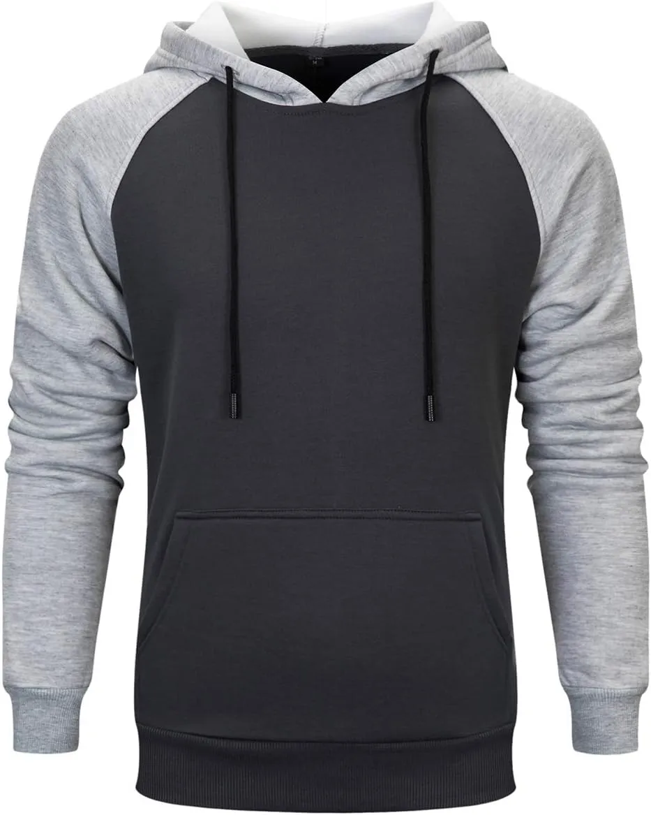 DUOFIER Hoodies for Men Pullover Hooded Sweatshirt with Kange Pocket