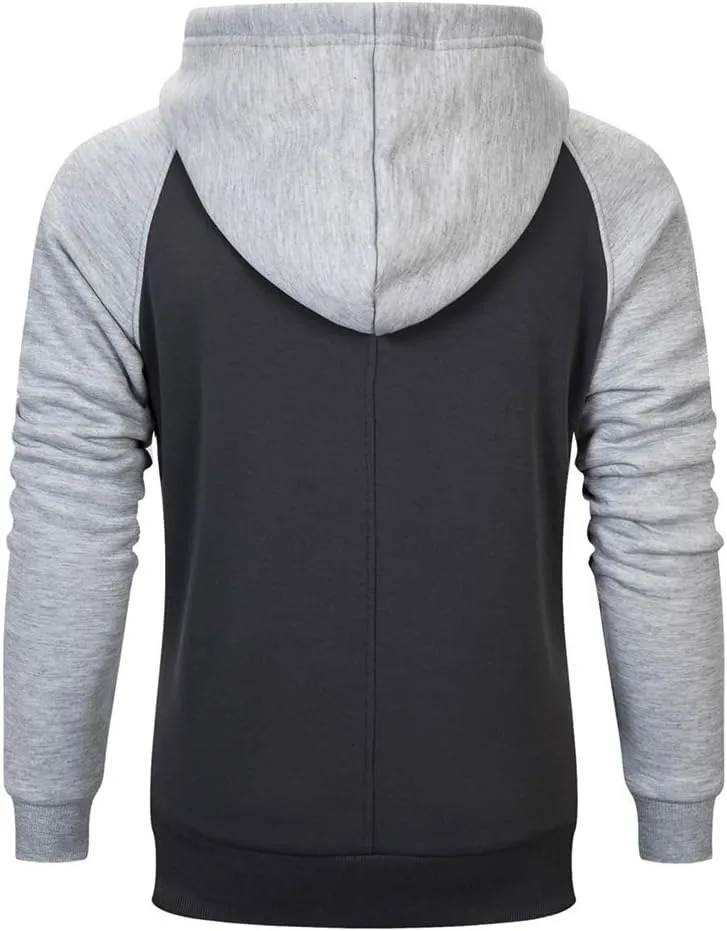 DUOFIER Hoodies for Men Pullover Hooded Sweatshirt with Kange Pocket