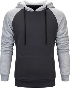 DUOFIER Hoodies for Men Pullover Hooded Sweatshirt with Kange Pocket