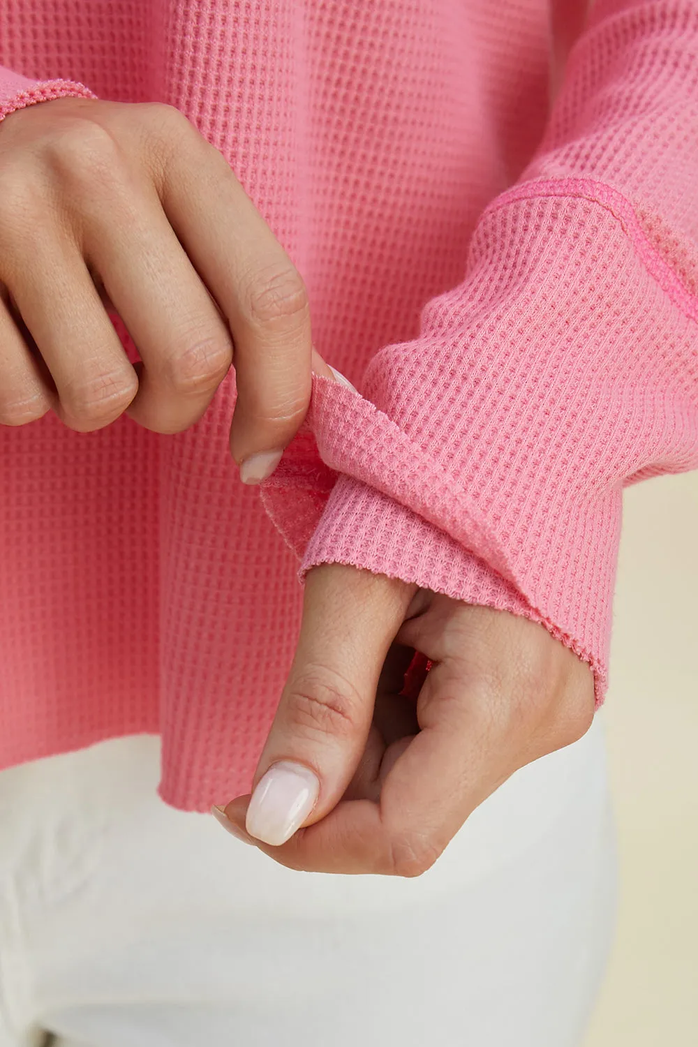 Elevated Style: Double Take High-Low Dropped Shoulder Hoodie