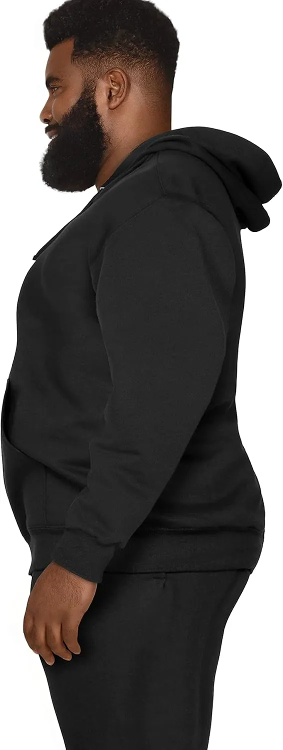Fruit of the Loom Men's Big and Tall Fleece Pullover Hoodies