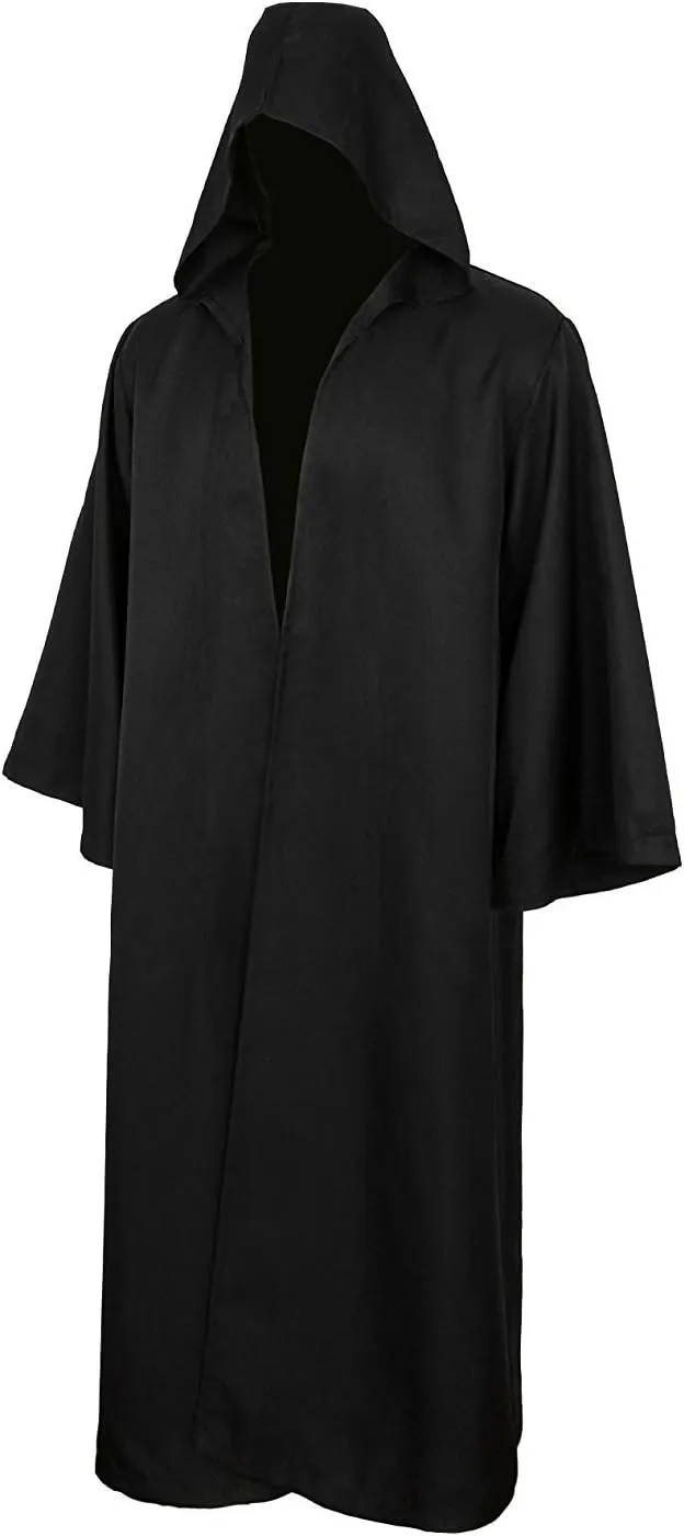 Golden Service Adult Halloween Costume Tunic Hoodies Robe Cosplay Capes