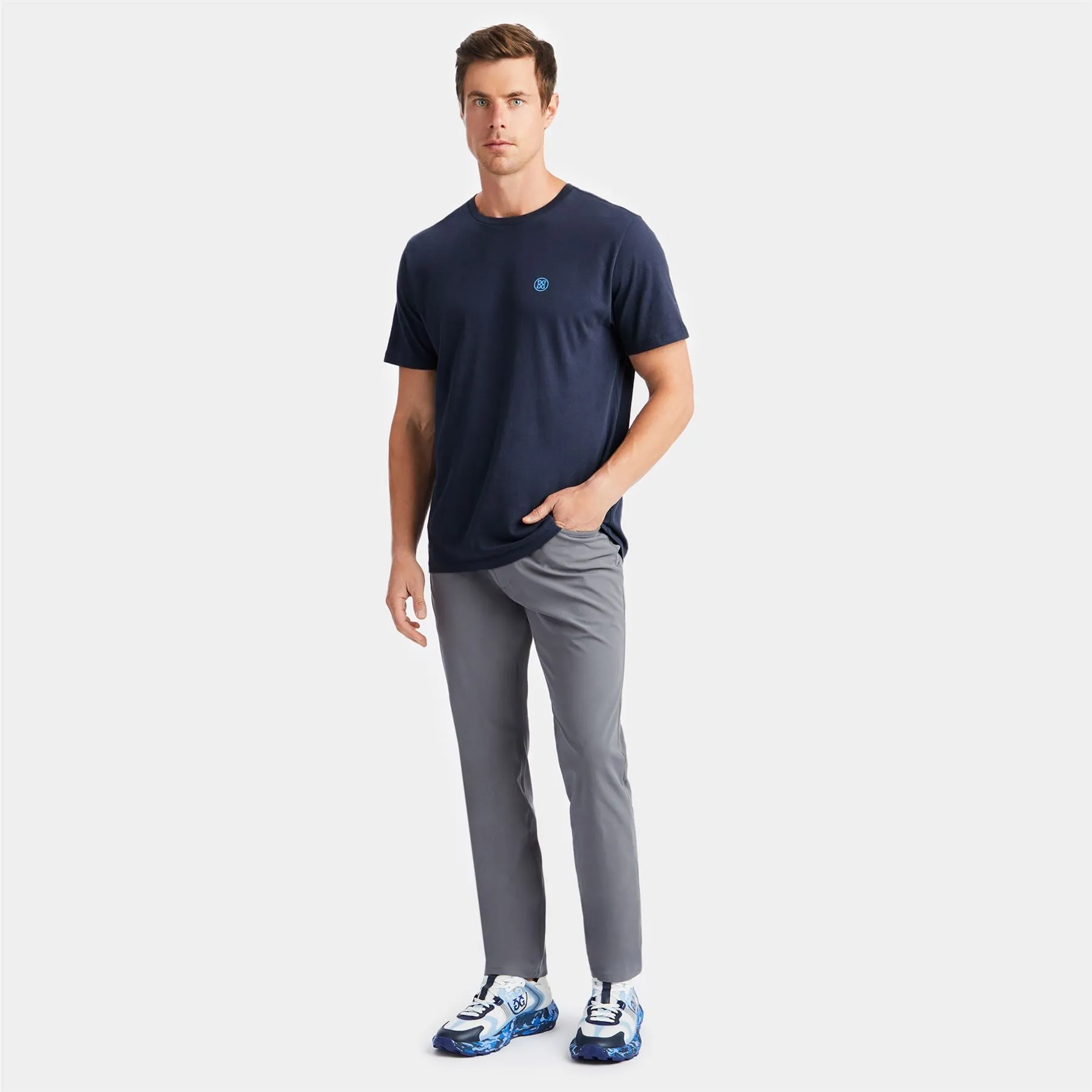 Gradient Circle G's Cotton Tee Twilight - SS24