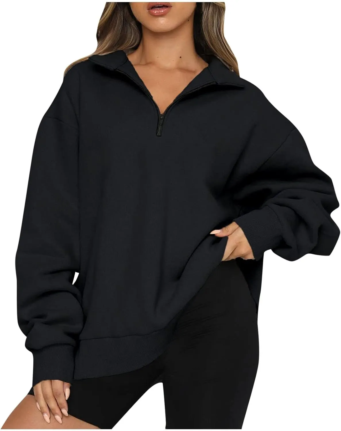 Half Zip Pullover Women Alaska Eagles Letter Print Graphic Sweatshirts for Women Long Sleeve Fall Tops