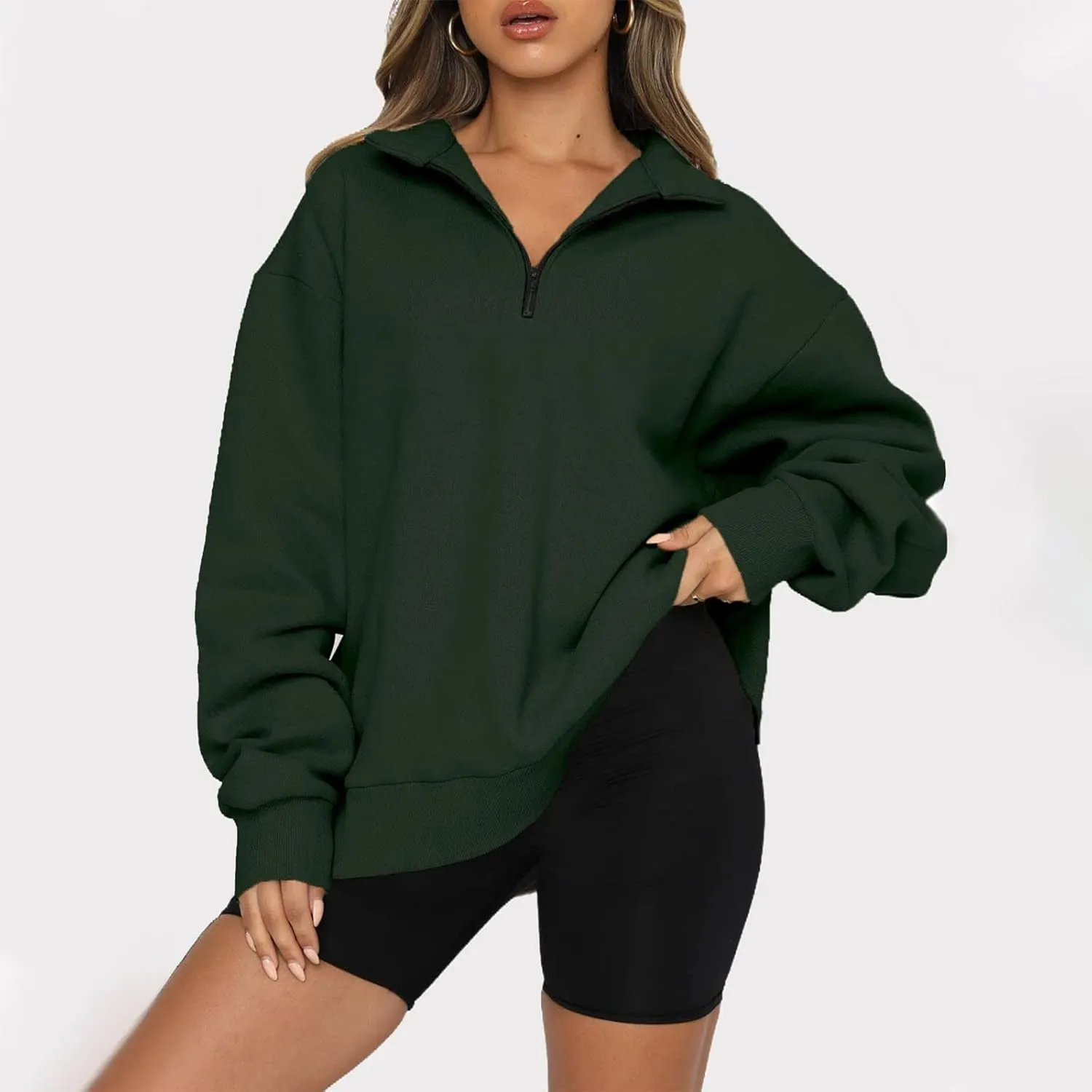 Half Zip Pullover Women Alaska Eagles Letter Print Graphic Sweatshirts for Women Long Sleeve Fall Tops