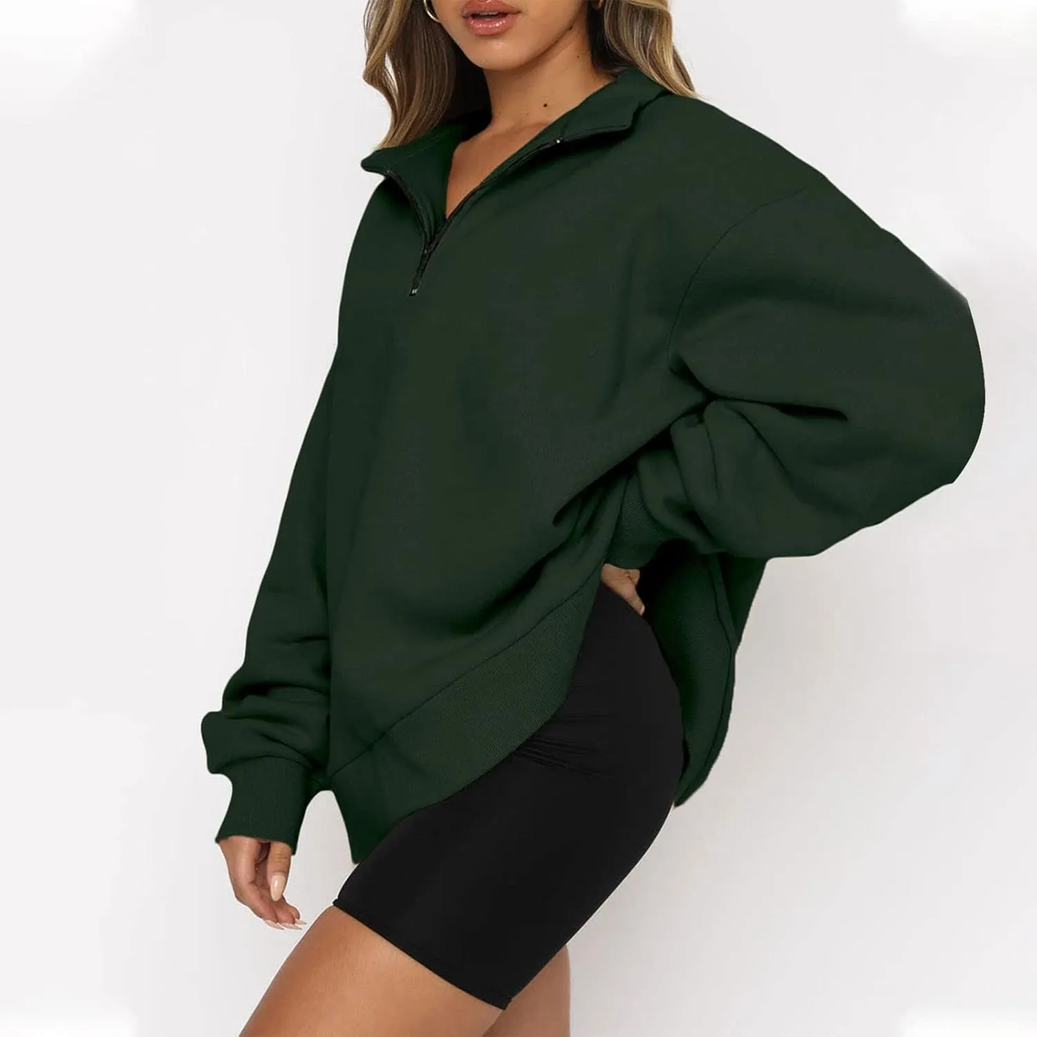 Half Zip Pullover Women Alaska Eagles Letter Print Graphic Sweatshirts for Women Long Sleeve Fall Tops