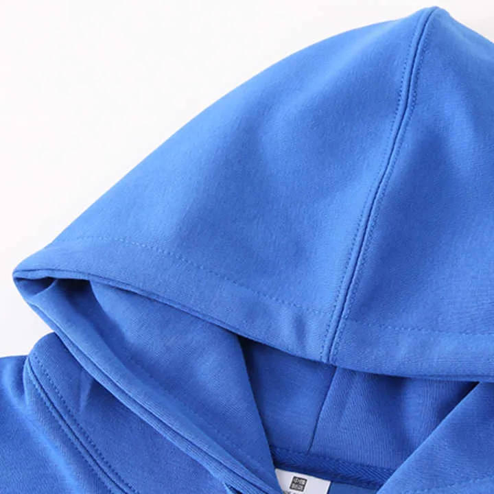 Heavyweight Double Layer Hood Drawstring Pullover  بطبقتين وغطاء رأس ورباط