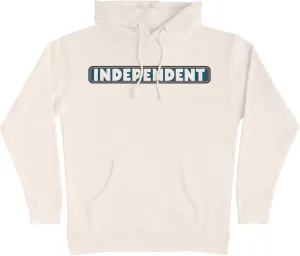 INDEPENDENT Pullover Hooded Heavyweight Sweatshirt Bar Logo Skate Sweatshirt