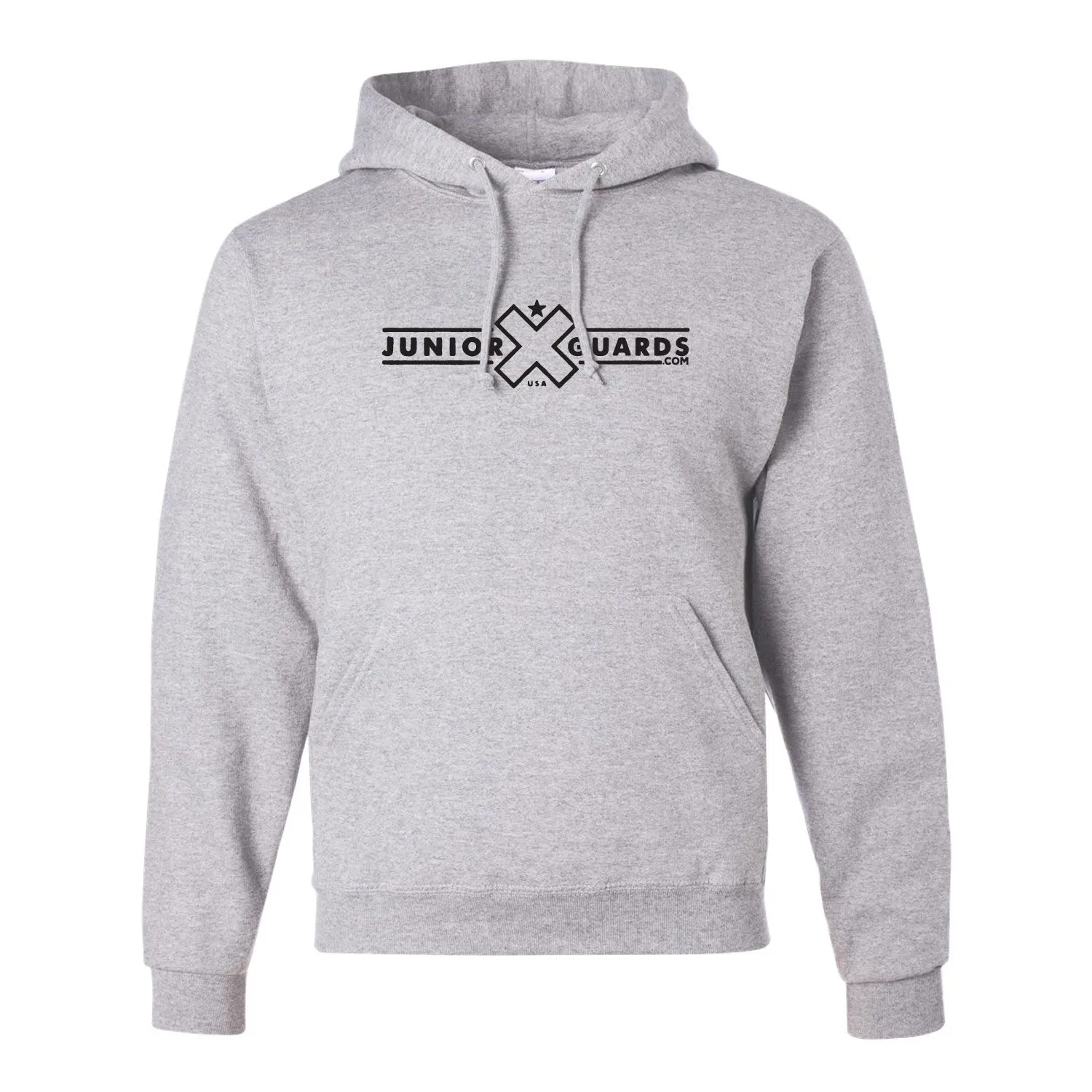 Jr. Guards Bar Logo Hooded Pullover Sweatshirt Cotton/Polyes