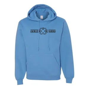 Jr. Guards Bar Logo Hooded Pullover Sweatshirt Cotton/Polyes