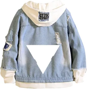 KPOP Stray Kids Hoodie Denim Jacket Jean Coat Hoodies