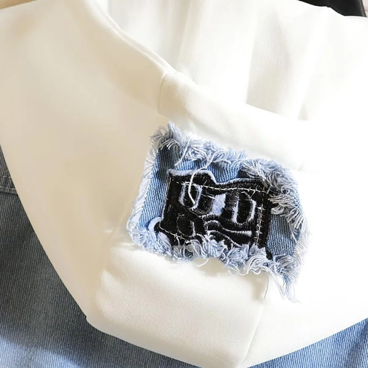 KPOP Stray Kids Hoodie Denim Jacket Jean Coat Hoodies
