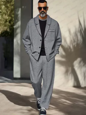Leisure Soft Blazer Pants Set