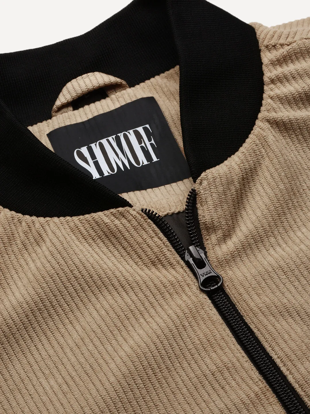 Men Brown Bomber Jacket