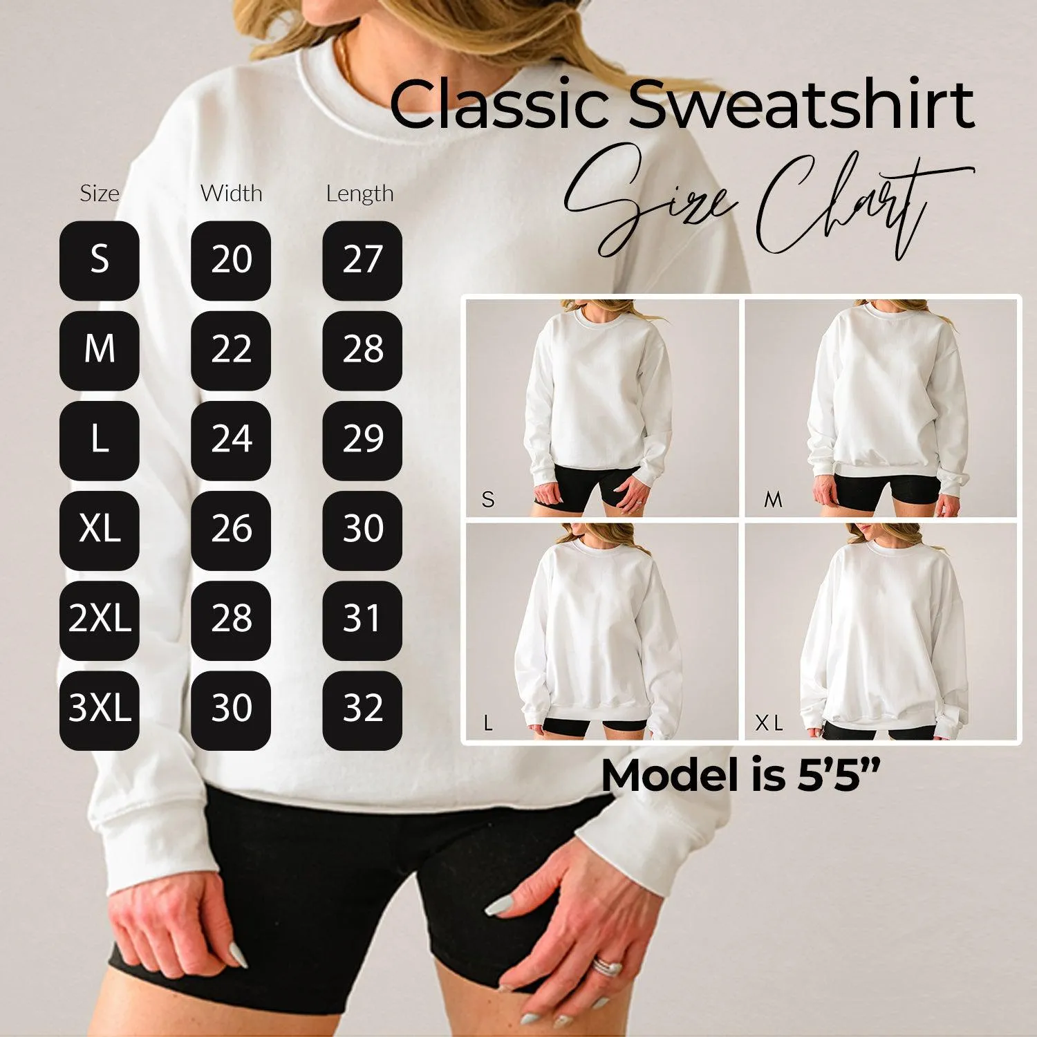 Moon Phase Classic Sweatshirt