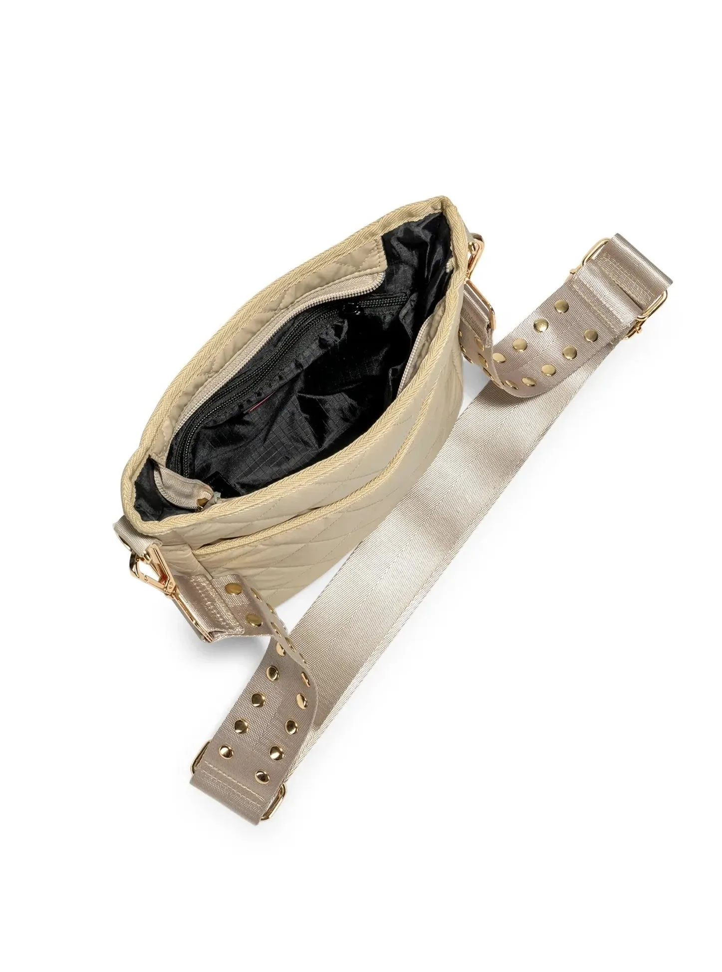 Nikki Puffer Crossbody [Buff]