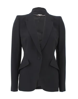 One Button Classic Blazer