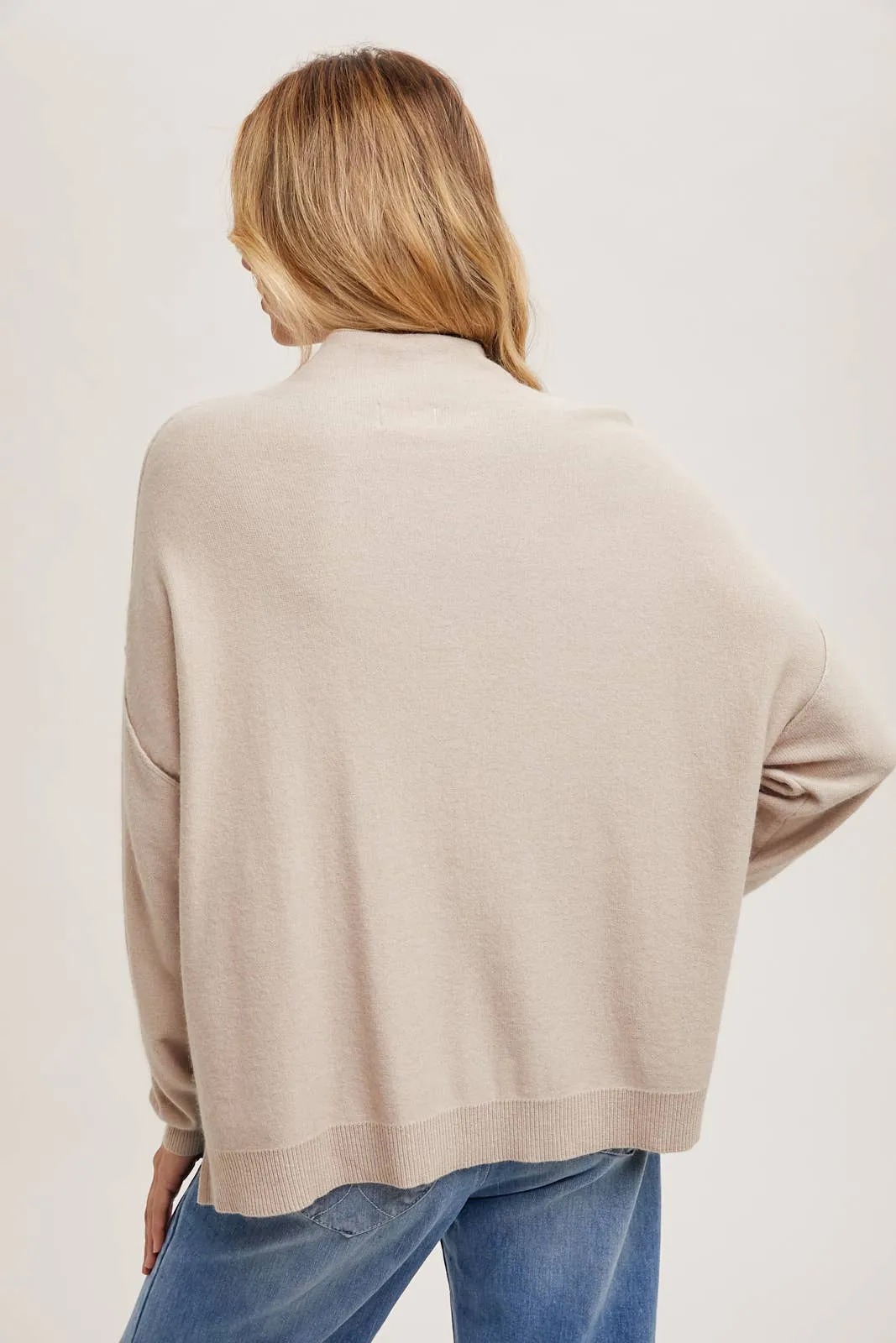 Oversized Slouch Neck Sweater
