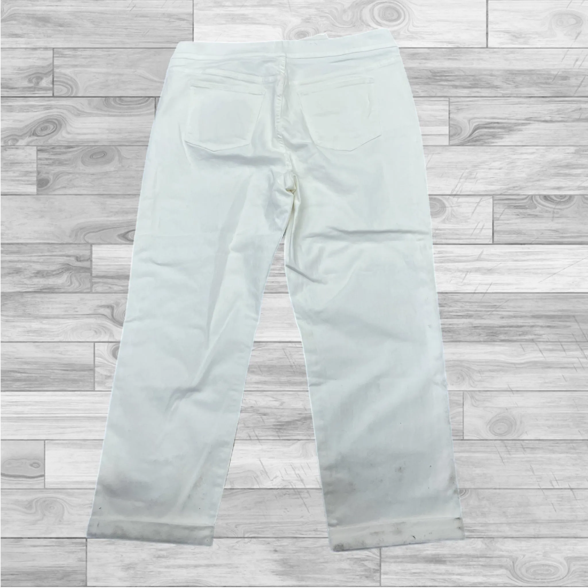 Pants Cropped By Soft Surroundings In White, Size: L