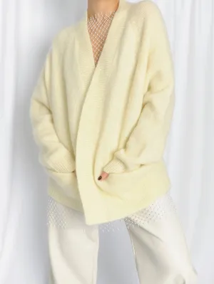 Pastel Yellow Cardigan
