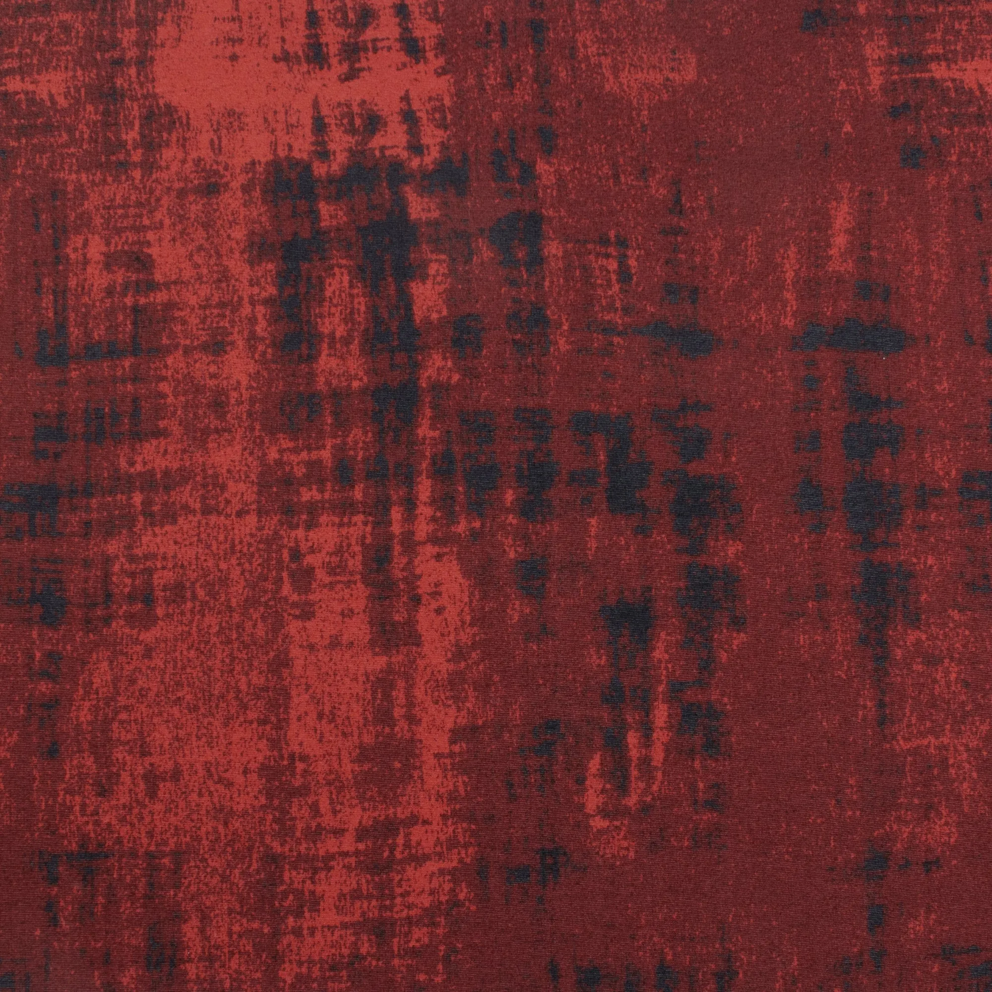 Printed Knit - ISABELLA - 010 - Red
