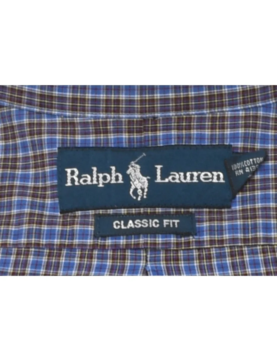 Ralph Lauren Checked Shirt - M