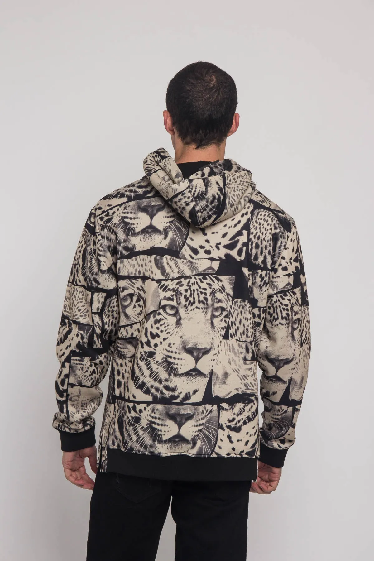 Savage Leopard Fleece Pullover