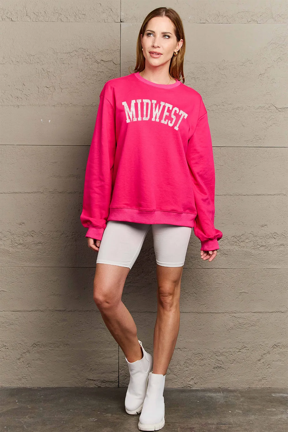 Simply Love MIDWEST Graphic Sweatshirt - 3 Colors
