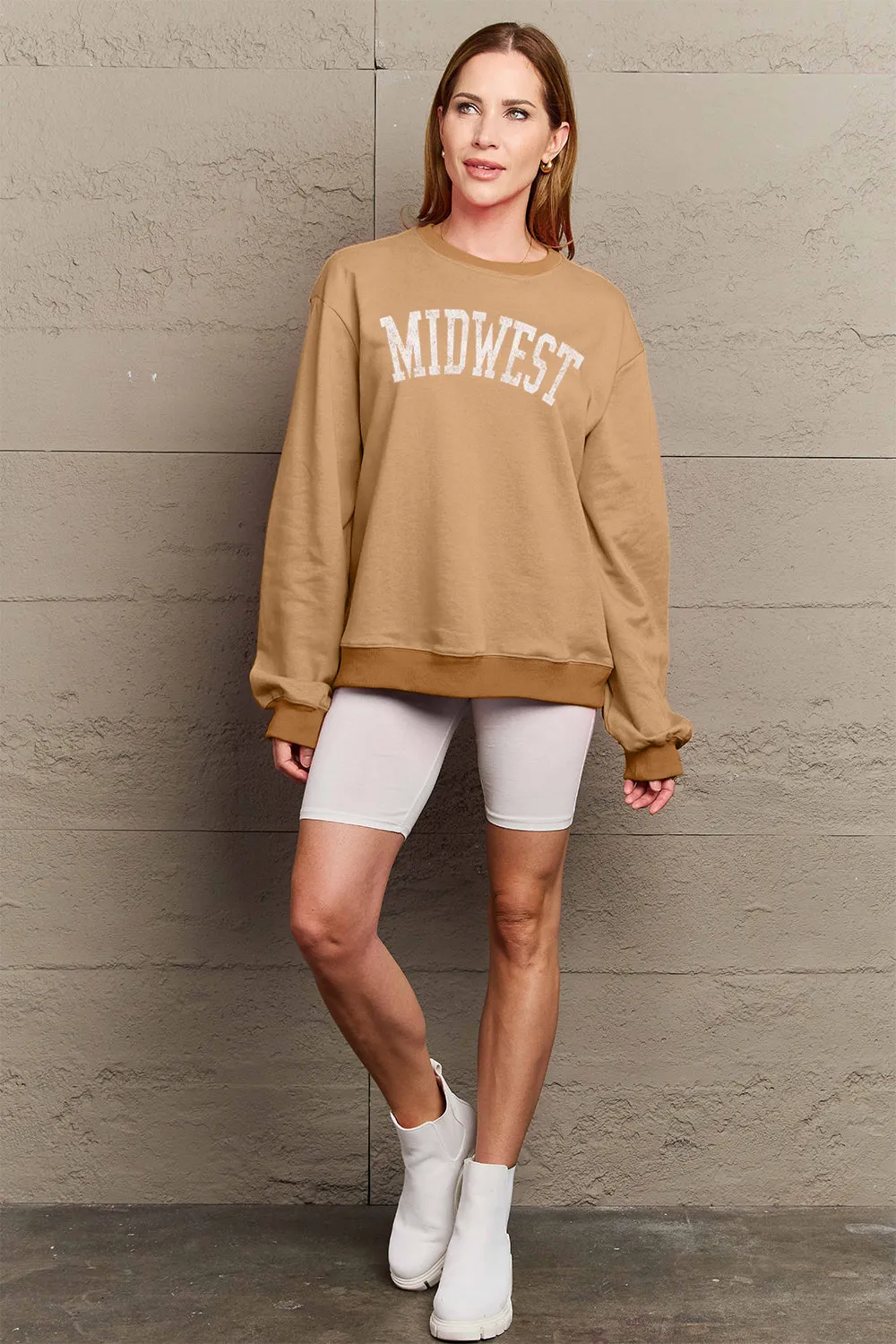 Simply Love MIDWEST Graphic Sweatshirt - 3 Colors