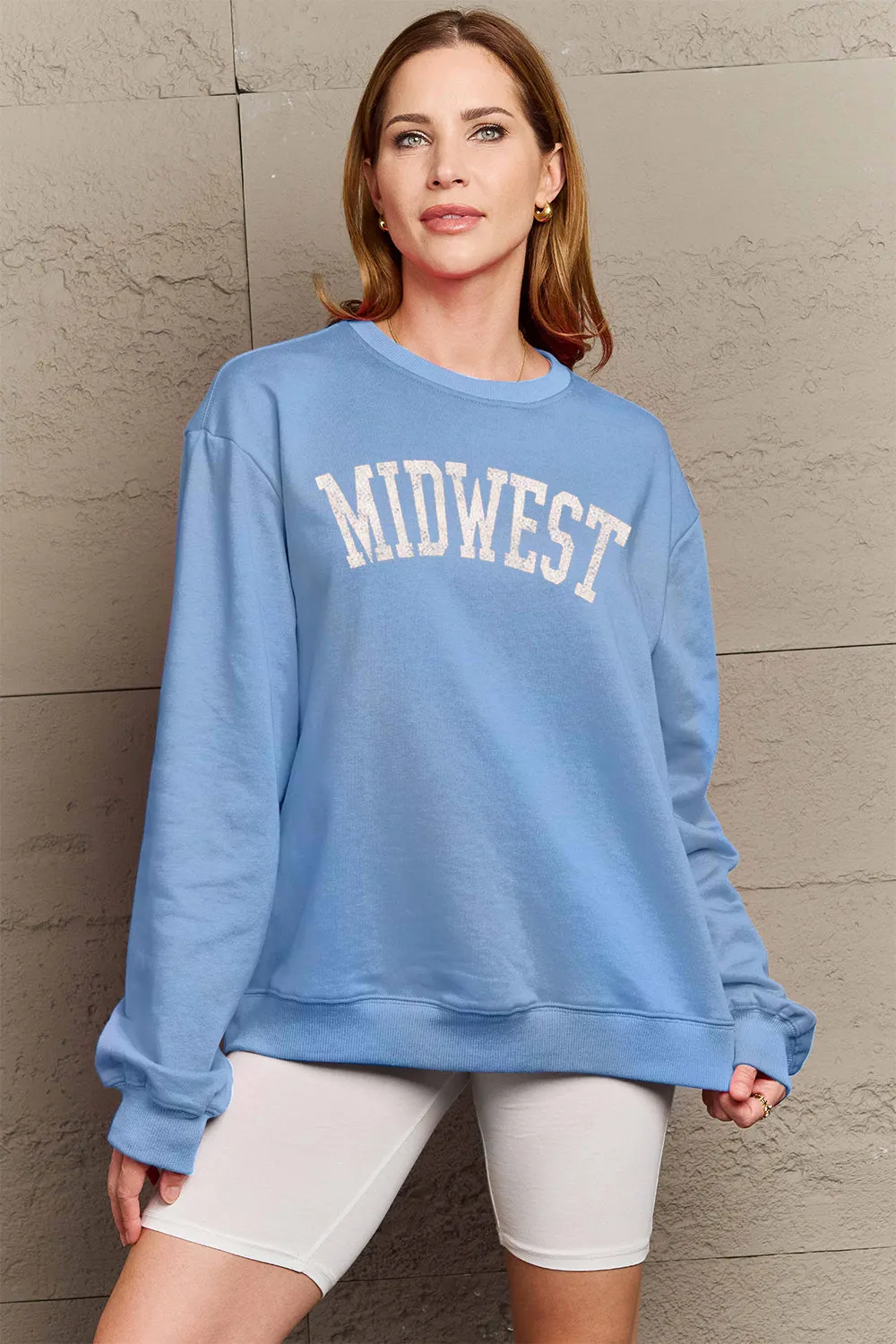 Simply Love MIDWEST Graphic Sweatshirt - 3 Colors
