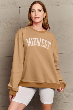 Simply Love MIDWEST Graphic Sweatshirt - 3 Colors