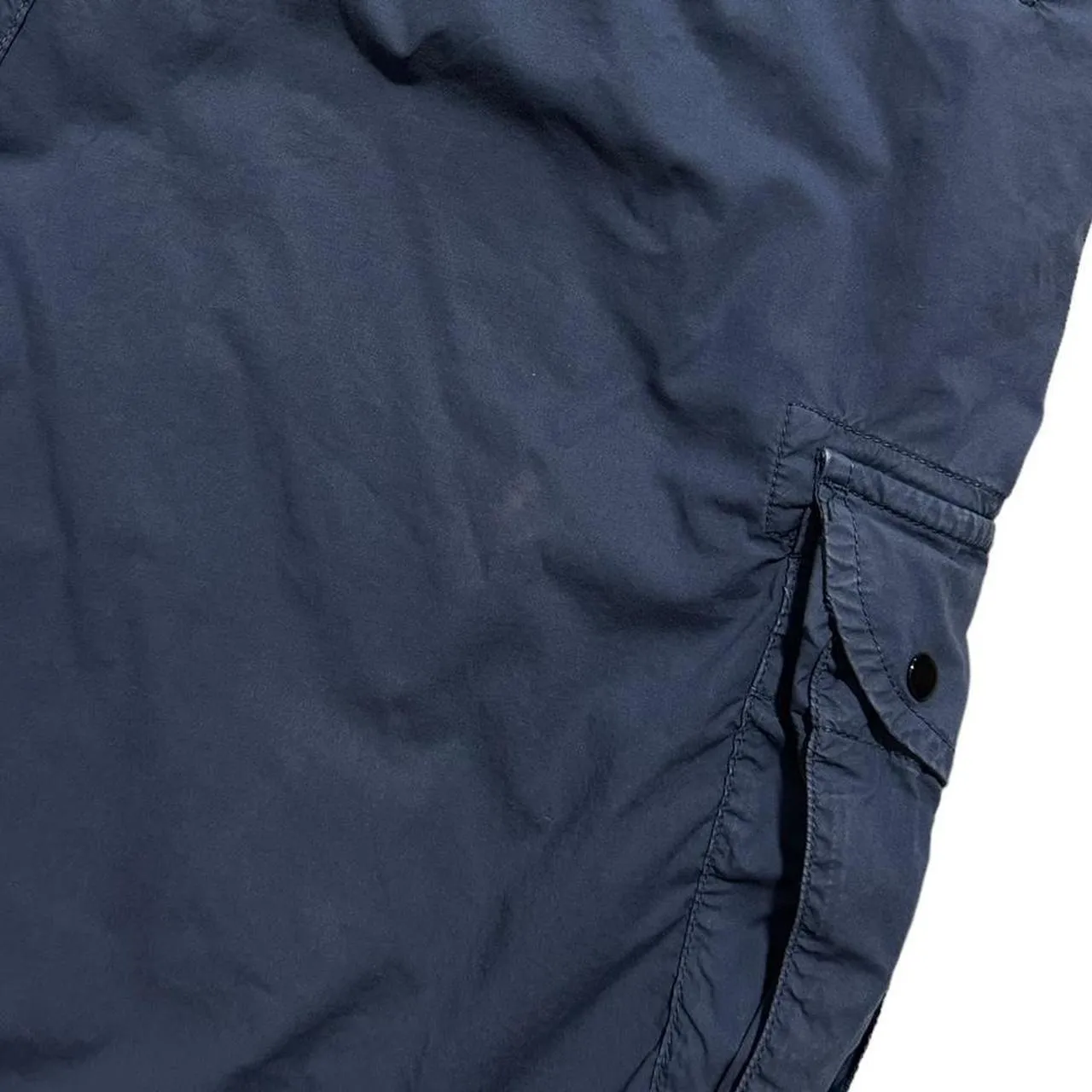 Stone Island Blue Combat Cargo Shorts